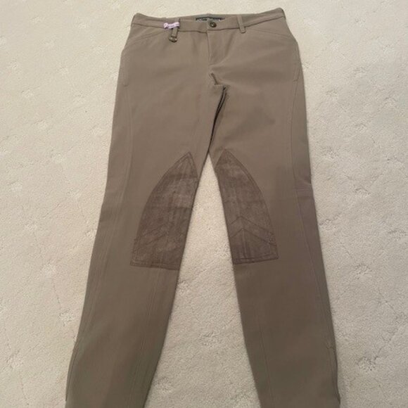 Ralph Lauren Equestrian Jodhpurs Pants – 2 PAIRS  Tan and Olive – Sz 4 - Picture 12 of 16